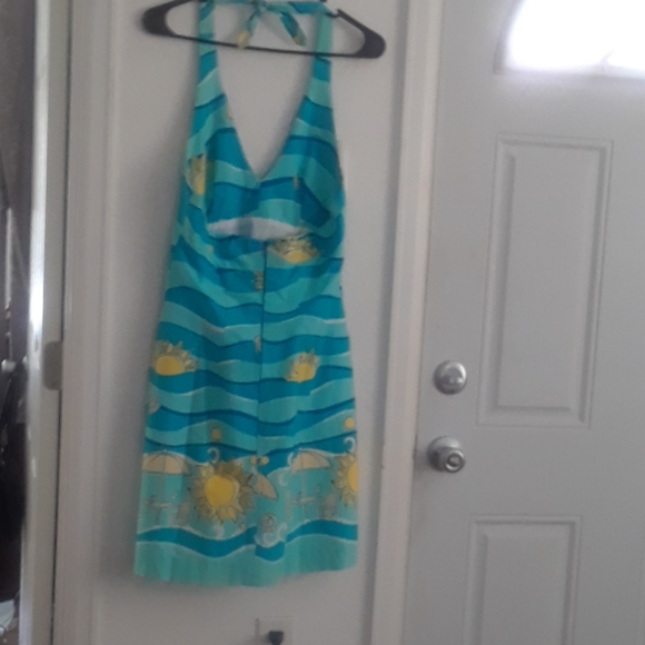 NWOT Lilly Pulitzer Halter Dress - Picture 2 of 4